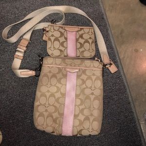 Coach crossbody purse with wallet